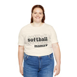 Softball Mama - Unisex Jersey Short Sleeve Tee