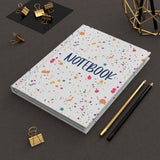 Paint Splattered Hardcover Journal Matte