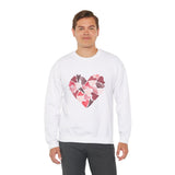 Heart Full of Hearts Unisex Heavy Blend™ Crewneck Sweatshirt