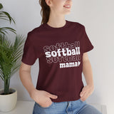 Softball Mama - Unisex Jersey Short Sleeve Tee