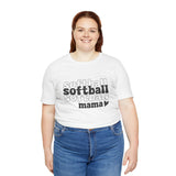 Softball Mama - Unisex Jersey Short Sleeve Tee