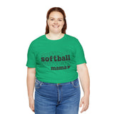 Softball Mama - Unisex Jersey Short Sleeve Tee
