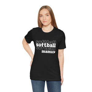 Softball Mama - Unisex Jersey Short Sleeve Tee