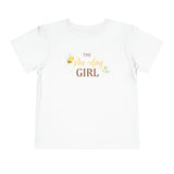 The Bee-day Girl - Toddler Short Sleeve Tee