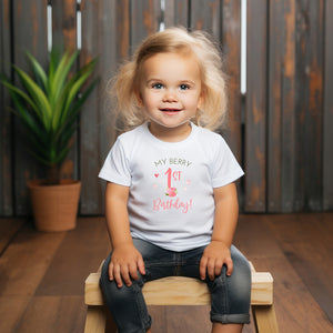 Berry First Birthday - Toddler Short Sleeve Tee