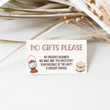 Birthdays are S'more Fun No Gifts Please Card