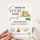Birthdays are S'more Fun Table Tents