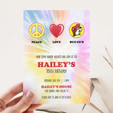 Peace, Love, and Buc-ee's Birthday Invitation