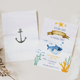 Baby Shark Birthday Invitation - Boy