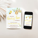 Honey Bee Birthday Party Invitation