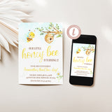 Honey Bee Birthday Party Invitation