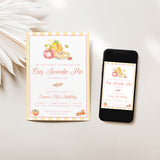 Our Sweetie Pie Birthday Party Invitation