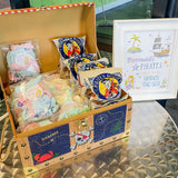 Mermaids and Pirates Birthday Party Stickers