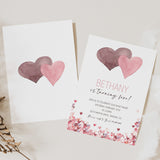 Sweetheart Birthday Party Invitation