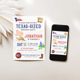 Texas Sized Birthday Party Invitation