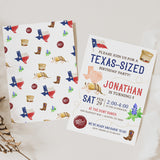 Texas Sized Birthday Invitation - EDIT YOURSELF