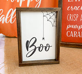 Boo Spider Sign