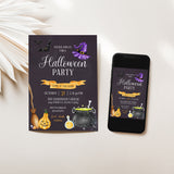 Dark Halloween Party Invitation