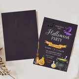 Dark Halloween Party Invitation